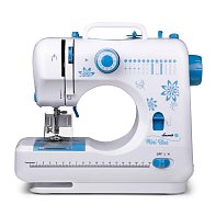 Lucznik Mini Blue Nähmaschine  Nähmaschine für Kinder inklusive Fingerschutz