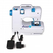 Lucznik Mini Blue Nähmaschine  Nähmaschine für Kinder inklusive Fingerschutz