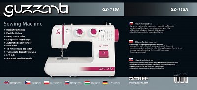 NÄHMASCHINE GUZZANTI GZ 115A