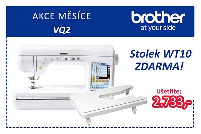 Nähen und Quilten Maschine Bruder VQ2 + FREE Bühne Event