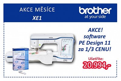Stickmaschine Stellaire XE1 + Design Veranstaltungen PE 11 für 1/3 Preis