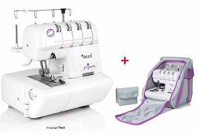 TEXI JOYLOCK 2/4 - 2, 3, 4 - Themen Sicherheitsstichmaschine Overlock-BAG +